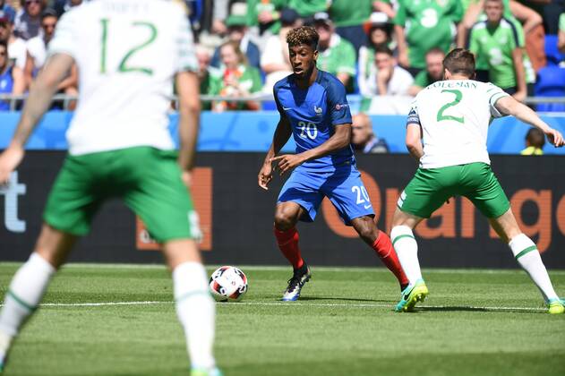 kingsley coman (france) - Fussball, Frankreich vs. Irland - UEFA UEFA EURO EM Europameisterschaft, Nationalteam Länderspiel, Fussball 2016 - Lyon - 26 06 2016 FredericChambert Panoramic 
