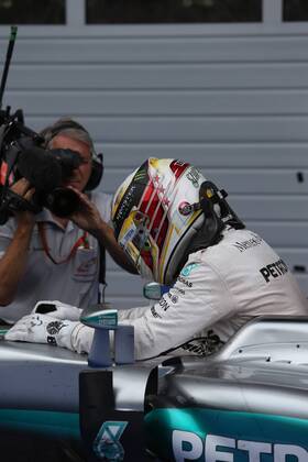 Austrian Grand Prix, Red Bull Ring 30 June - 3 July 2016 03.07.2016 - Celebration in parc fermee, winner: Lewis Hamilton (GBR) Mercedes AMG F1 W07