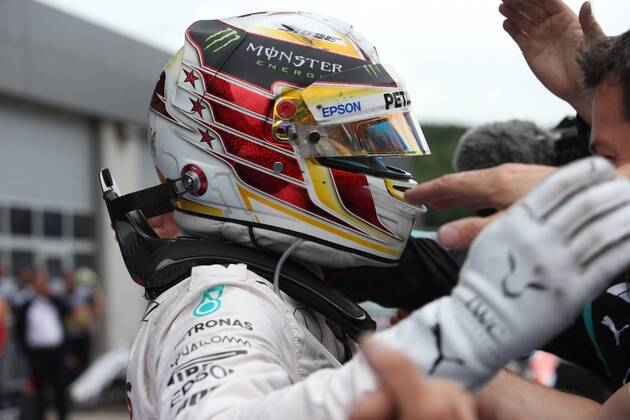 Austrian Grand Prix, Red Bull Ring 30 June - 3 July 2016 03.07.2016 - Celebration in parc fermee, winner: Lewis Hamilton (GBR) Mercedes AMG F1 W07