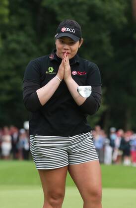 July 31, 2016 - Woburn, United Kingdom - Thailand s Ariya Jutanugarn.during The Ricoh Women s British Open played at Woburn Golf and Country Club, Woburn on July 31st 2016. Ricoh Women s British Open 2016 Day Four  - ZUMAn230