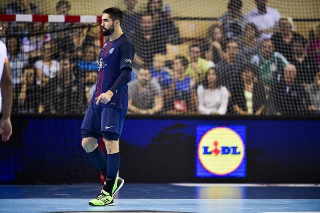 Lidl neuer Sponsor der französischen Handball Liga D1 - Nikola Karabatic (psg) - Handball Frankreich, Trophee des Champions - 17 09 2016 JBAutissier Panoramic