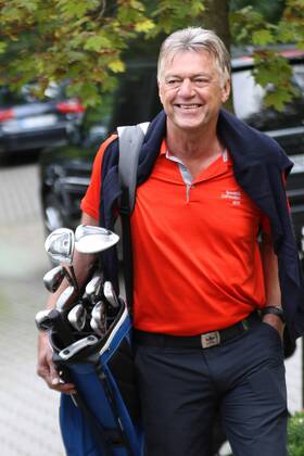 26.09.2016 Frankfurt, Frankfurter Golf Club Eintracht Frankfurt (SGE) Golf Open Handball-Weltmeister Kurt Klühspies