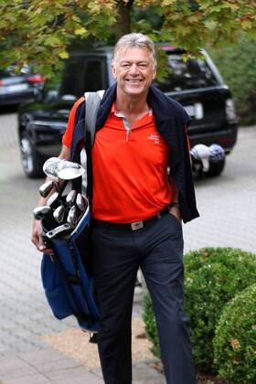 26.09.2016 Frankfurt, Frankfurter Golf Club Eintracht Frankfurt (SGE) Golf Open Handball-Weltmeister Kurt Klühspies