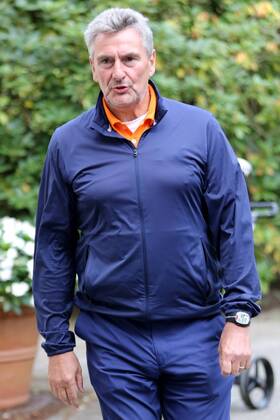 26.09.2016 Frankfurt, Frankfurter Golf Club Eintracht Frankfurt (SGE) Golf Open OFC-Legende Dieter Müller