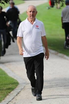 26.09.2016 Frankfurt, Frankfurter Golf Club Eintracht Frankfurt (SGE) Golf Open Ex-Eintracht Vorstand Heribert Bruchhagen mit Trainer Niko Kovac Eintracht Frankfurt
