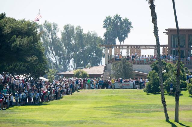 October 9, 2016 - Newport Beach, California, USA - John Daly makes a tee shot on the first hole during the final round of the Toshiba Classic at the Newport Beach Country Club on October 9, 2016 in Newport Beach, California. Toshiba Classic - Final Round - ZUMAg139