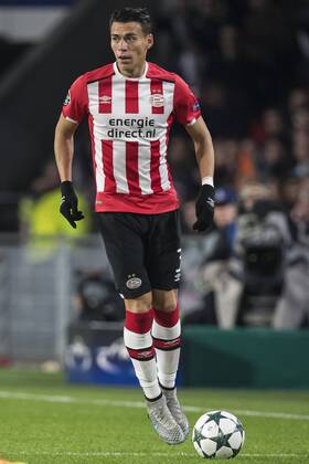 Hector Moreno of PSVduring the UEFA Champions League group D match between PSV Eindhoven and Bayern Munich on November 1, 2016 at the Philips stadium in Eindhoven, The Netherlands. PSV v Bayern Munich UEFA Champions League 2016 2017 xVIxGerritxvanxKeulenxIVx 6513896