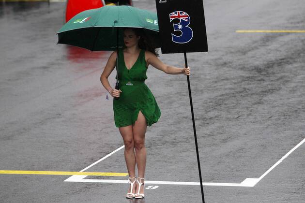 Brazilian Grand Prix, Sao Paulo 10 - 13 November 2016 13.11.2016 - Race, Grid Girl 