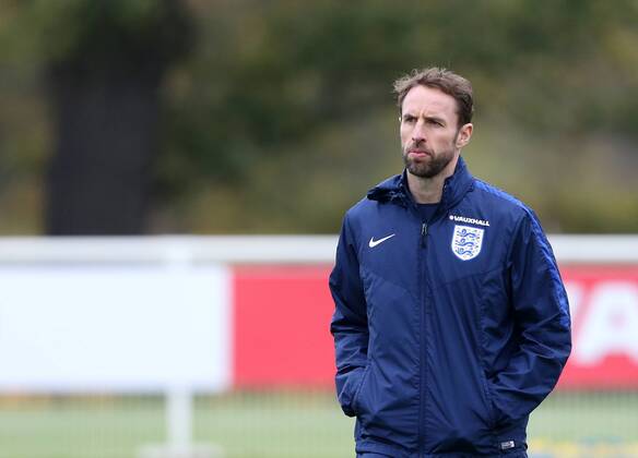 England s Gareth Southgate looks on during training at Tottenham Hotspur training centre, London. Picture date November 14th, 2016 Pic David Klein Sportimage EDITORIAL USE ONLY. No use with unauthorised audio, video, data, fixture lists, club league logos or live services. Online in-match use limited to 120 images, no video emulation. No use in betting, games or single club league player publications.