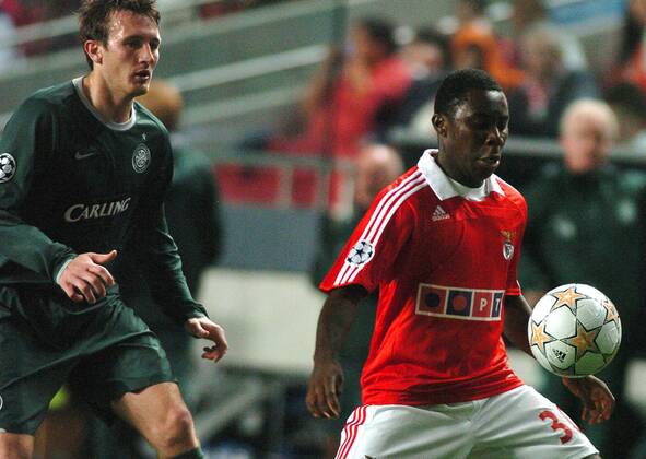 Oct. 25, 2007 - Lisbon, PORTUGAL - 10-24-2007 : LISBON, PORTUGAL Ã UEFA Champions League 2007-2008, Group D: SL Benfica vs Celtic Glasgow. In picture: Freddy Adu . ALEXANDRE PONA-LisbonFILES- K55313 FREDDYADU CITYFILE - ZUMAg49_ 75648709st