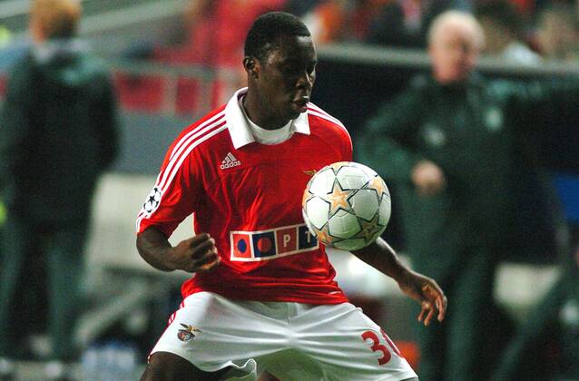 Oct. 25, 2007 - Lisbon, PORTUGAL - 10-24-2007 : LISBON, PORTUGAL Ã UEFA Champions League 2007 2008, Group D: SL Benfica vs Celtic Glasgow. In picture: Freddy Adu . ALEXANDRE PONA-LisbonFILES- K55313 FREDDYADU CITYFILE - ZUMAg49_ 75648710st