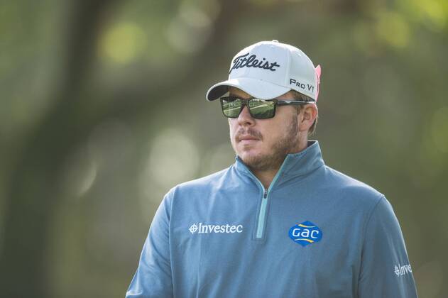 George Coetzee of South Africa during the PGA Golf Herren European Tour Dubai Desert Classic Tournament Day 3 at the Emirates Golf Club, Dubai, UAE on 4 February 2017. Copyright: xGrantxWinterx 14030070