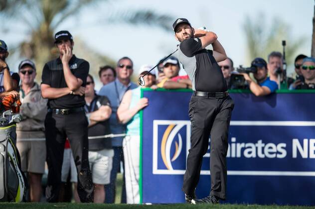 Sergio Garcia of Spain in action during the PGA Golf Herren European Tour Dubai Desert Classic Tournament Day 3 at the Emirates Golf Club, Dubai, UAE on 4 February 2017. Copyright: xGrantxWinterx 14030111