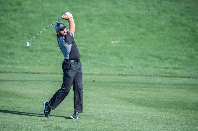 Sergio Garcia of Spain in action during the PGA Golf Herren European Tour Dubai Desert Classic Tournament Day 3 at the Emirates Golf Club, Dubai, UAE on 4 February 2017. Copyright: xGrantxWinterx 14030112