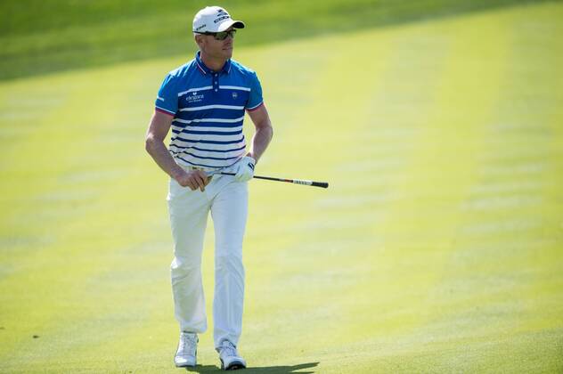Simon Dyson of England during the PGA Golf Herren European Tour Dubai Desert Classic Tournament Day 3 at the Emirates Golf Club, Dubai, UAE on 4 February 2017. Copyright: xGrantxWinterx 14030075