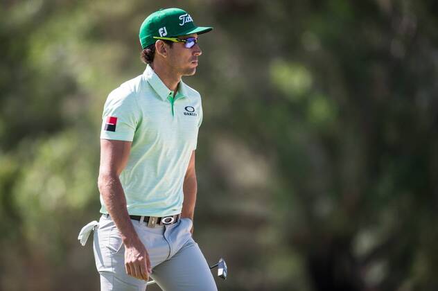Rafa Cabrera Bello of Spain during the PGA Golf Herren European Tour Dubai Desert Classic Tournament Day 3 at the Emirates Golf Club, Dubai, UAE on 4 February 2017. Copyright: xGrantxWinterx 14030076