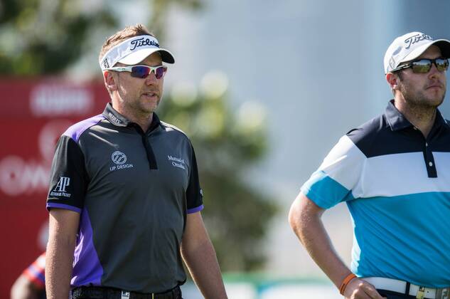 Ian Poulter of England during the PGA Golf Herren European Tour Dubai Desert Classic Tournament Day 3 at the Emirates Golf Club, Dubai, UAE on 4 February 2017. Copyright: xGrantxWinterx 14030092