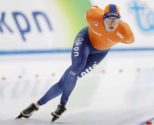 Netherlands Kramer wins men s 5000-meter Speed skating Eisschnelllauf Sven Kramer of the Netherlands competes in the men s 5000 meters at the World Single Distance Speed Skating Championships on Feb. 9, 2017, in the South Korean coastal town of Gangneung, one of the venues for the 2018 Pyeongchang Winter Olympics. Kramer won the event with a time of 6 minutes, 6.82 seconds. 