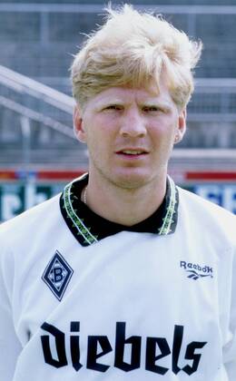 Stefan Effenberg (Borussia Mönchengladbach) im Portrait 10.07.1995. HM
