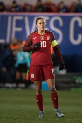 Fußball, SheBelieves Cup, USA - England March 4, 2017 - Harrison, New Jersey, U.S - USA midfielder CARLI LLOYD 10 during the SheBelieves Cup match at Red Bull Arena in Harrison, NJ. Soccer 2017 - England defeats USWNT 1-0 - ZUMAs192 20170304_zap_s192_022 Copyright: xMarkxSmithx