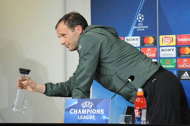 IPP20170313 Football - soccer: UEFA Champions League 2016 2017, Juventus Turin - FC Porto, massimiliano allegri allenatore juventus (Hinweis: Verwendung nur in Deutschland - only Germany) xHOCHxZWEIx xItalyxPhotoxPressx