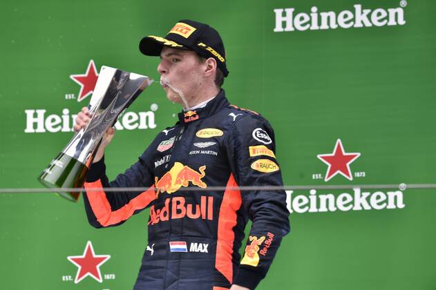Shanghai: Motorsports: FIA Formula One World Championship WM Weltmeisterschaft 2017 33 Max Verstappen (NDL, Red Bull Racing) Chinese Formula One Grand Prix Shanghai Circuit on April 08, 2017 in Shanghai, China. (Photo by Hoch Zwei) Shanghai China xHZx