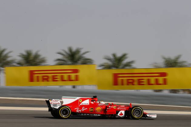 5 Sebastian Vettel (GER, Scuderia Ferrari), Motorsports: FIA Formula One World Championship WM Weltmeisterschaft 2017, Grand Prix of Bahrain, Sakhir Bahrain xHOCHxZWEIx