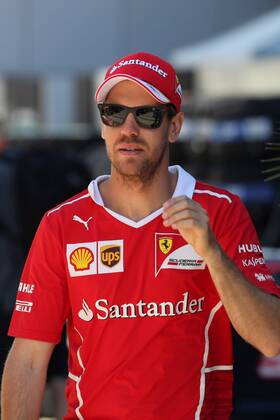 Russian Grand Prix, Sochi 27 - 30 April 2017 27.04.2017 - Sebastian Vettel (GER) Scuderia Ferrari SF70H 
