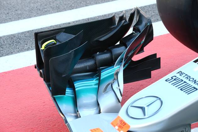 Russian Grand Prix, Sochi 27 - 30 April 2017 27.04.2017 - Mercedes AMG F1 W08, detail 