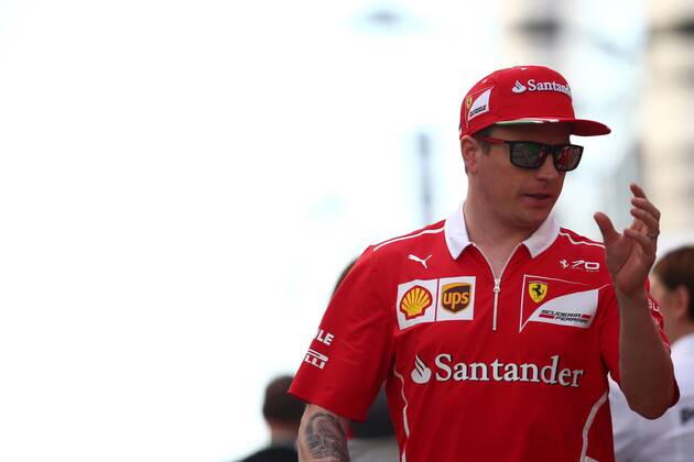 Russian Grand Prix, Sochi 27 - 30 April 2017 28.04.2017 - Kimi Raikkonen (FIN) Scuderia Ferrari SF70H