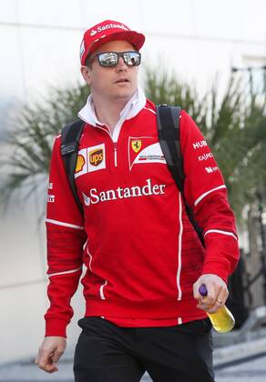 SOCHI, RUSSIA - APRIL 29, 2017: Scuderia Ferrari Formula One Team driver Kimi Raikkonen of Finland seen during the 2017 Formula 1 Russian Grand Prix at the Sochi Autodrom racing circuit. Vyacheslav Prokofyev TASS  TS04A19B