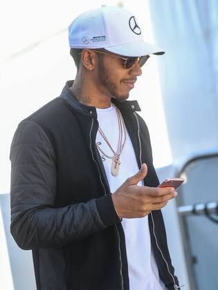 SOCHI, RUSSIA - APRIL 29, 2017: Mercedes AMG Petronas Formula One Team driver Lewis Hamilton of the United Kingdom seen during the 2017 Formula 1 Russian Grand Prix at the Sochi Autodrom racing circuit. Vyacheslav Prokofyev TASS  TS04A19D