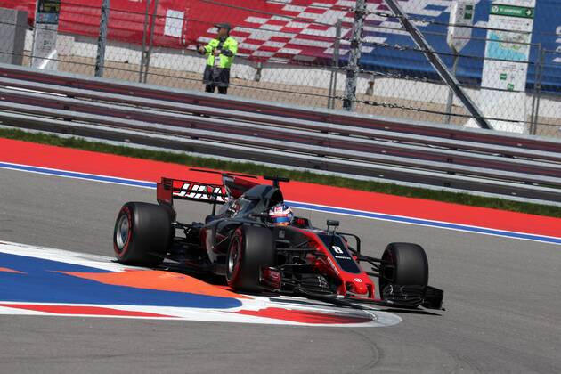 Russian Grand Prix, Sochi 27 - 30 April 2017 29.04.2017 - Free Practice 3, Romain Grosjean (FRA) Haas F1 Team VF-17 