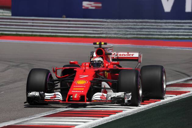 Russian Grand Prix, Sochi 27 - 30 April 2017 29.04.2017 - Free Practice 3, Kimi Raikkonen (FIN) Scuderia Ferrari SF70H 