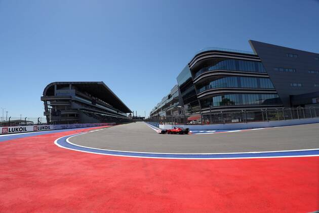 Russian Grand Prix, Sochi 27 - 30 April 2017 29.04.2017 - Free Practice 3, Sebastian Vettel (GER) Scuderia Ferrari SF70H 