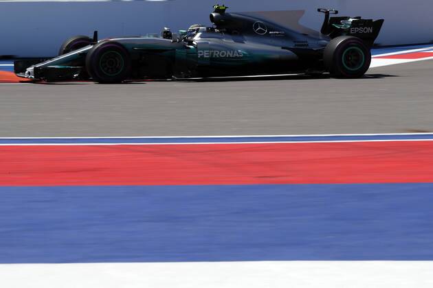 Russian Grand Prix, Sochi 27 - 30 April 2017 29.04.2017 - Free Practice 3, Valtteri Bottas (FIN) Mercedes AMG F1 W08 