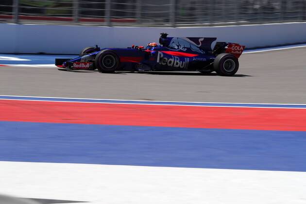 Russian Grand Prix, Sochi 27 - 30 April 2017 29.04.2017 - Free Practice 3, Daniil Kvyat (RUS) Scuderia Toro Rosso STR12 