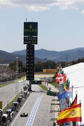 Motorsports: FIA Formula One World Championship WM Weltmeisterschaft 2017, Grand Prix of Spain, 44 Lewis Hamilton (GBR, Mercedes AMG Petronas F1 Team), Barcelona Spain xHOCHxZWEIx