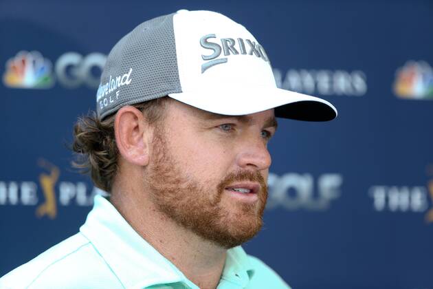 May 12, 2017 - Ponte Vedra Beach, Florida, United States - J.B. Holmes speaks to the media after the second round of The PLAYERS Championship at TPC Sawgrass. Golf 2017: The PLAYERS Championship - Round 2 - ZUMAw109 20170512_zap_w109_069 Copyright: xDebbyxWongx