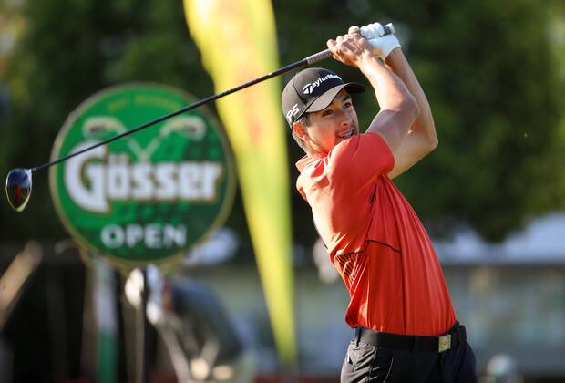 GOLF - Goesser Open MARIA LANKOWITZ,AUSTRIA,18.MAY.17 - GOLF - Goesser Open, GC Erzherzog Johann. Image shows Timothy Zwirner (AUT). GEPAxpictures xChristianxWalgram