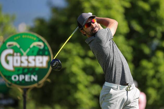 GOLF - Goesser Open MARIA LANKOWITZ,AUSTRIA,18.MAY.17 - GOLF - Goesser Open, GC Erzherzog Johann. Image shows Rudy Thuillier (FRA). GEPAxpictures xChristianxWalgram