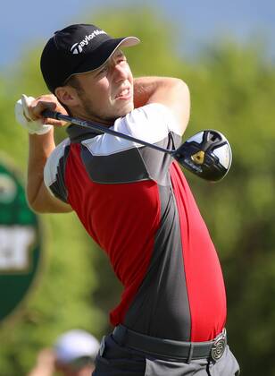 GOLF - Goesser Open MARIA LANKOWITZ,AUSTRIA,18.MAY.17 - GOLF - Goesser Open, GC Erzherzog Johann. Image shows Andrew Scrimshaw (ENG). GEPAxpictures xChristianxWalgram