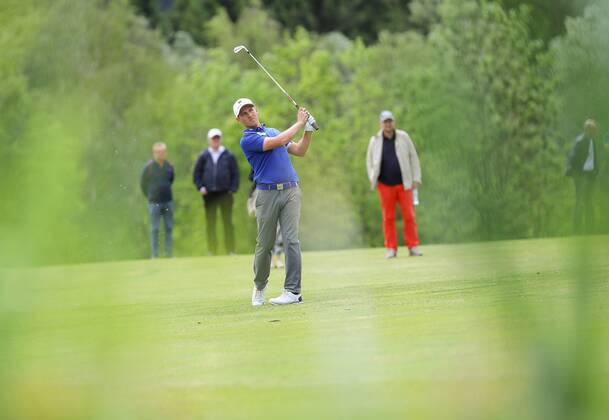 GOLF - Goesser Open MARIA LANKOWITZ,AUSTRIA,20.MAY.17 - GOLF - Goesser Open, GC Erzherzog Johann. Image shows Lukas Nemecz (AUT). GEPAxpictures xChristianxWalgram