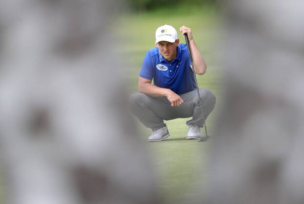 GOLF - Goesser Open MARIA LANKOWITZ,AUSTRIA,20.MAY.17 - GOLF - Goesser Open, GC Erzherzog Johann. Image shows Lukas Nemecz (AUT). GEPAxpictures xChristianxWalgram