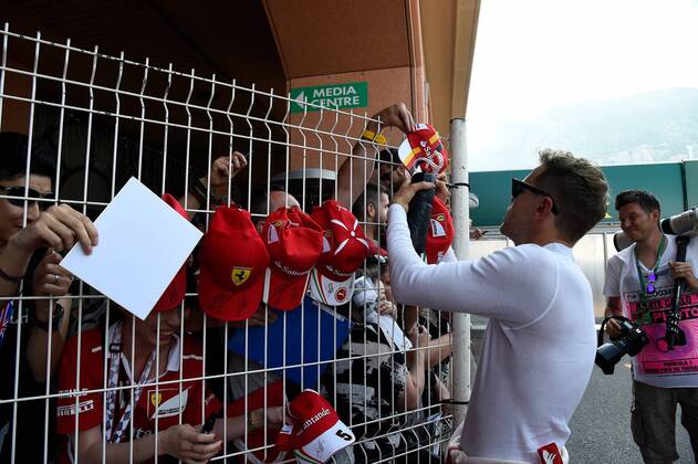 Sebastian Vettel, Scuderia Ferrari, formula 1 GP, Monaco 27.05.2017 Photo:mspb Lukas Gorys Sebastian Vettel, formula 1 GP, Monaco