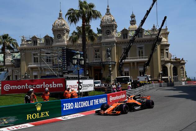 Bilder des Tages - SPORT Jenson Button, McLaren Honda, formula 1 GP, Monaco 27.05.2017 Photo:mspb Lukas Gorys Jenson Button, formula 1 GP, Monaco
