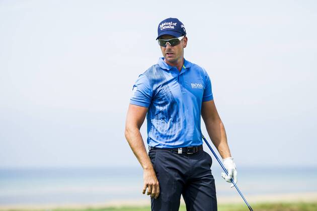 170530 Henrik Stenson, Sverige tränar inför Nordea Masters den 30 maj 2017 i Barsebäck.  Copyright: PETTERxARVIDSON BB170530PA034