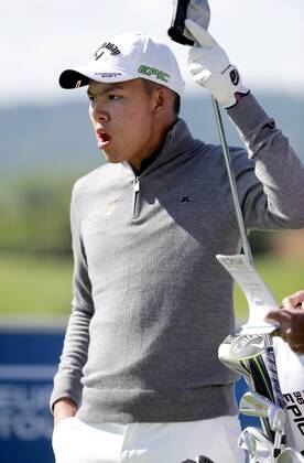 GOLF - PGA Golf Herren Lyoness Open 2017 ATZENBRUGG,AUSTRIA,08.JUN.17 - GOLF - PGA European Tour, Lyoness Open, Diamond Country Club. Image shows Phachara Khongwatmai (THA). GEPAxpictures xWalterxLuger