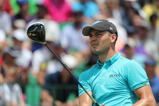 Bilder des Tages - SPORT Martin Kymer (GER), JUNE 17, 2017 - Golf : Martin Kaymer of Germany tees off on the 1st hole during the third round of the 117th U.S. Open Championship at Erin Hills golf course in Erin, Wisconsin, United States. NOxTHIRDxPARTYxSALES.  (waha020776)