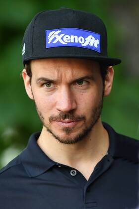 Bilder des Tages - SPORT Felix NEUREUTHER,GER,Ski Alpin, Aktion,Einzelbild,angeschnittenes Einzelmotiv,Portraet,Portrait,Porträt, ProAm ,GOLF,BMW International Open 2017 am 21.06.2017 in Muenchen Eichenried.